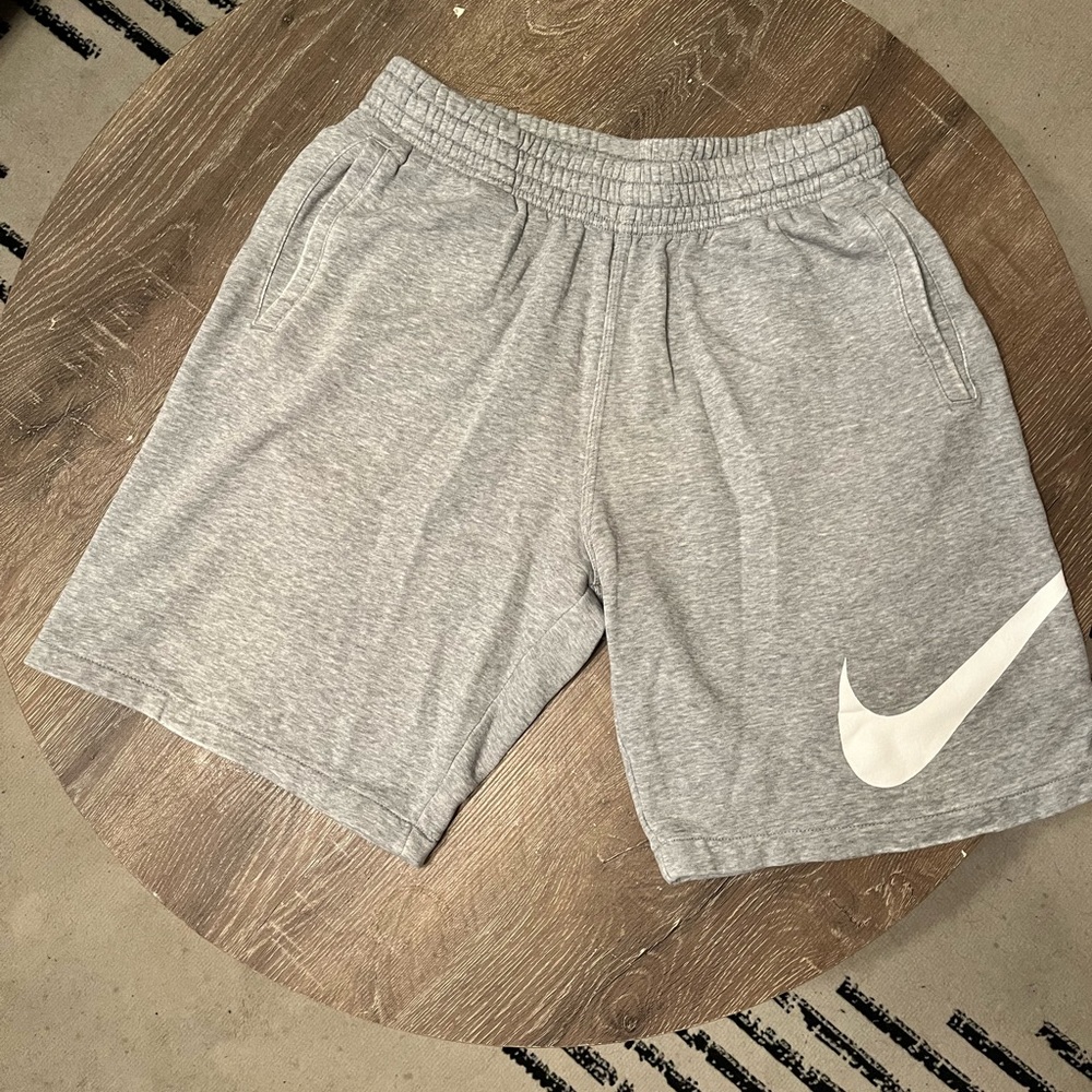 Gray comfy Nike shorts size large